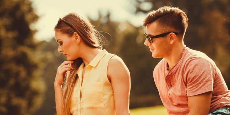 Femme froid en amour