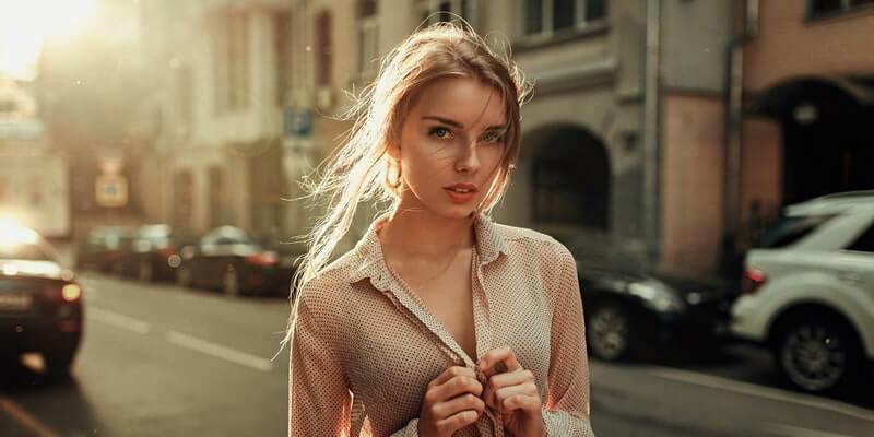 Femme Blanche Européenne