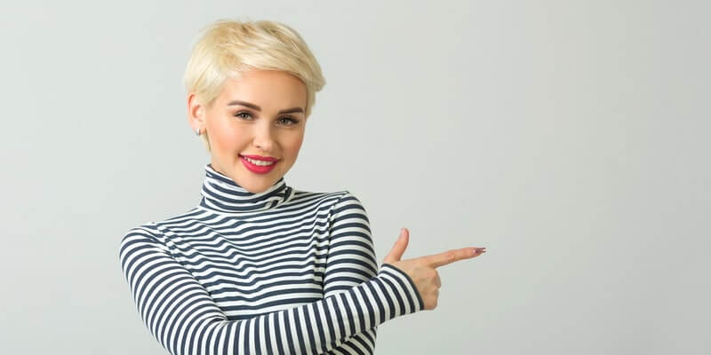 Cheveux courts - femme