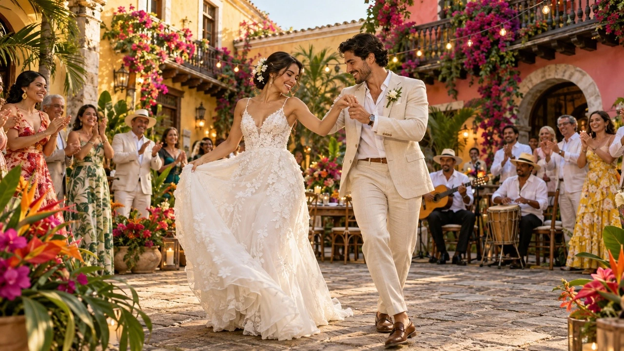 Mariage traditionnel colombien — cérémonie et culture du mariage